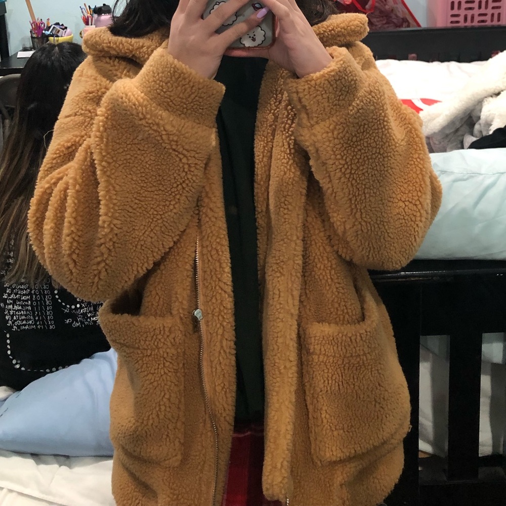 teddy coat - Picture 3 of 3